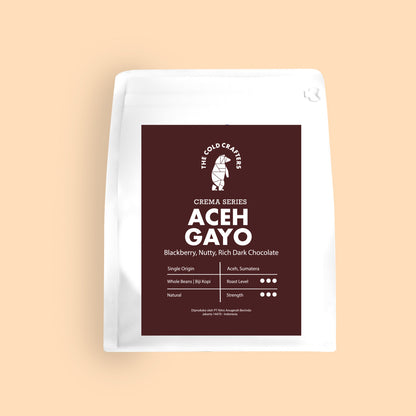 Crema Series Aceh Gayo Arabika Coffee